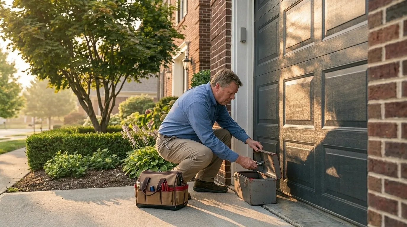 Garage door service in Canton, MI