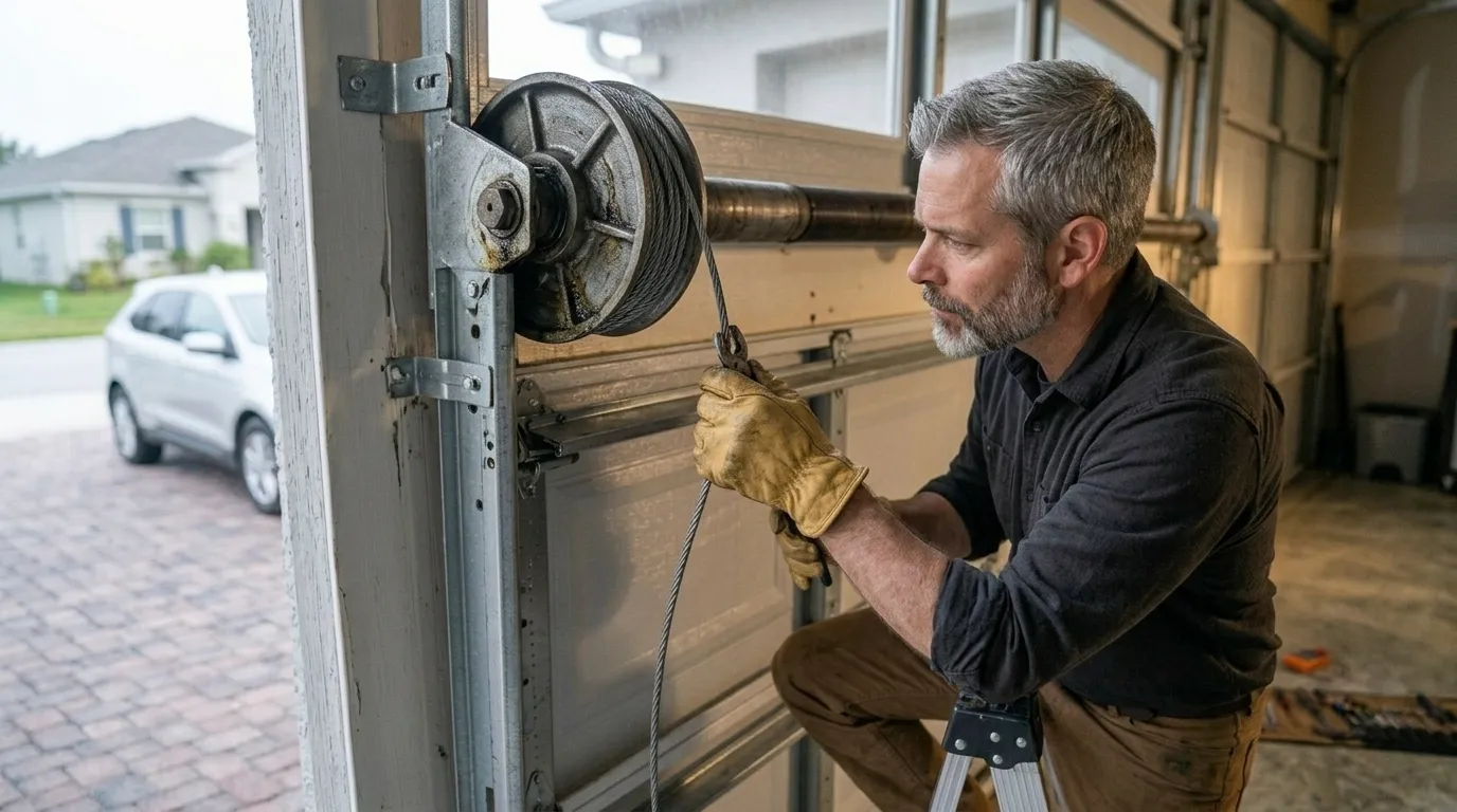 Garage door service in Canton, MI