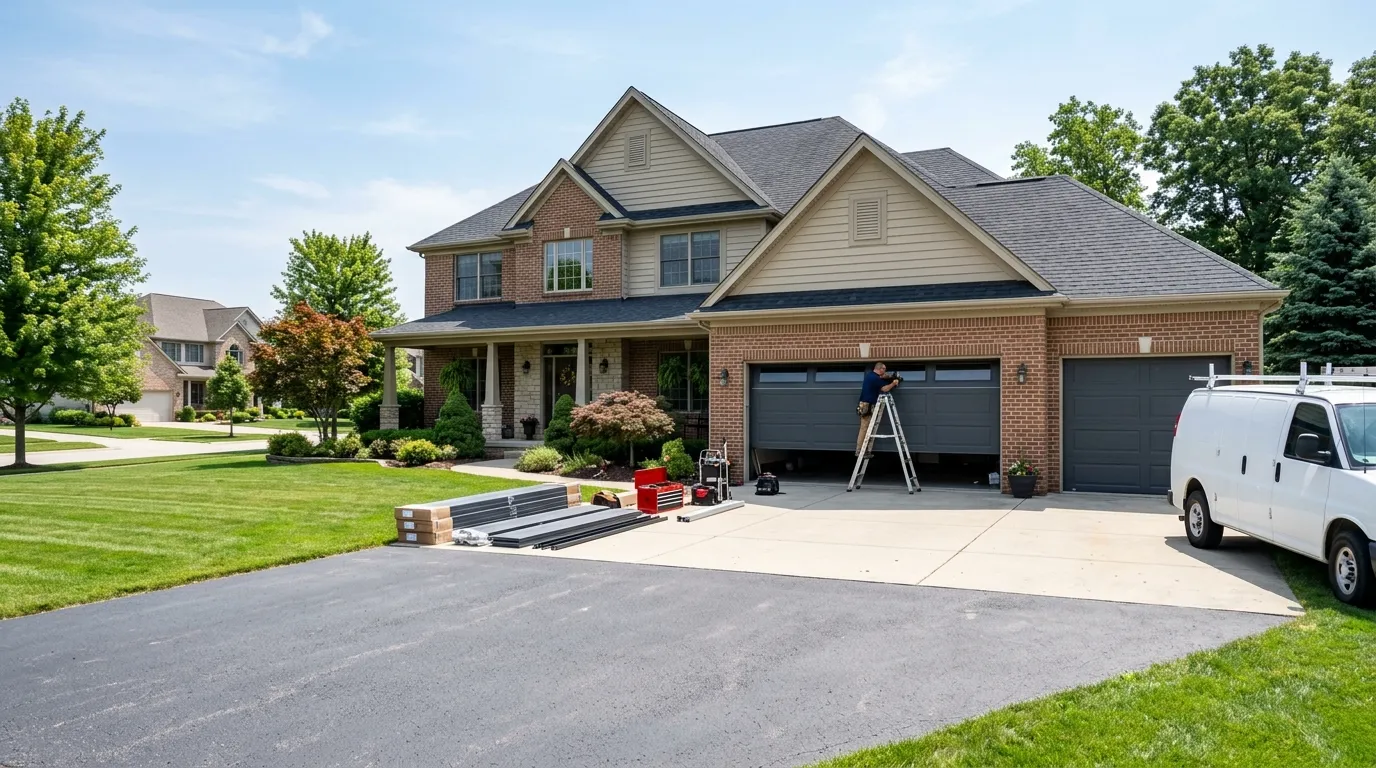 Garage door service in Canton, MI