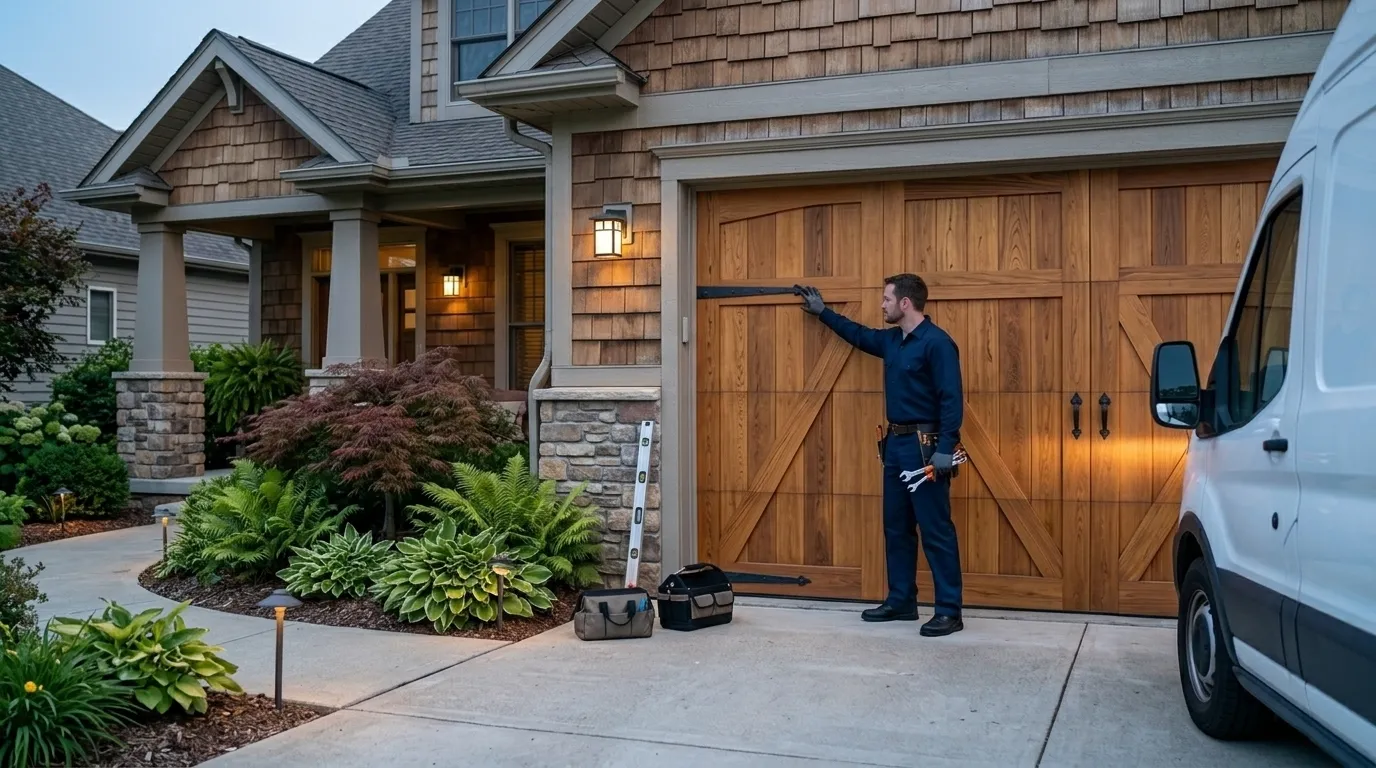 Garage door service in Canton, MI