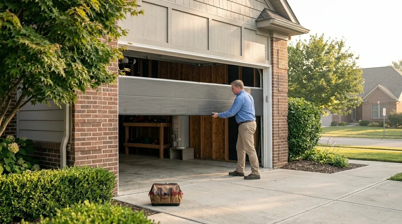 Garage door service in Canton, MI