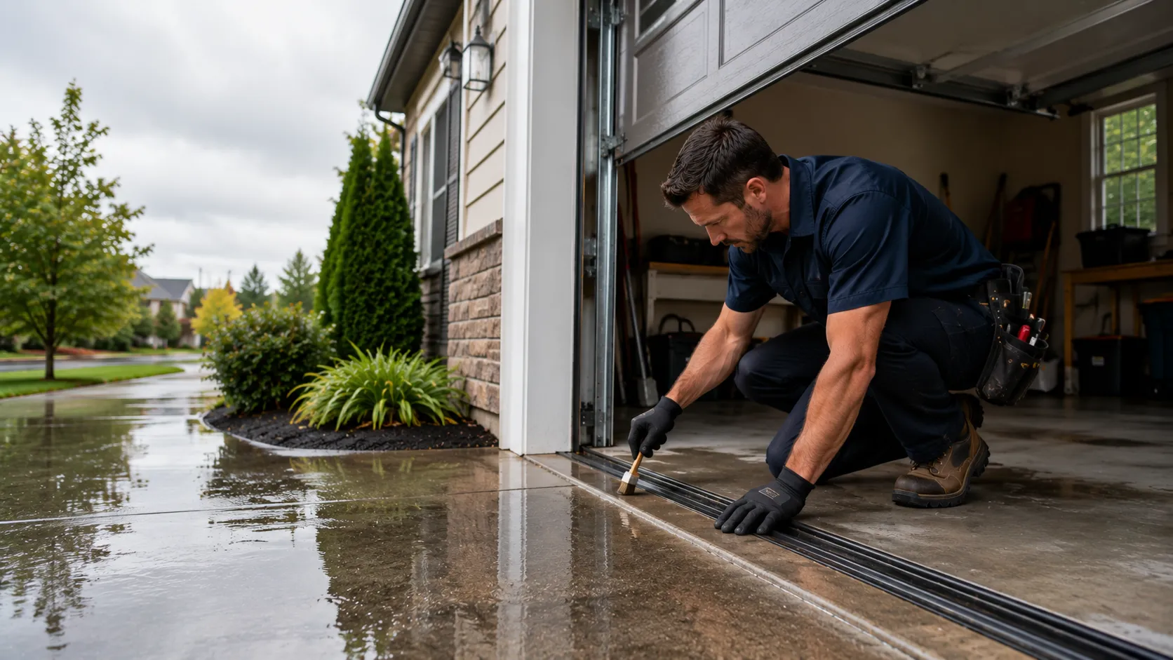 Garage door service in Canton, MI