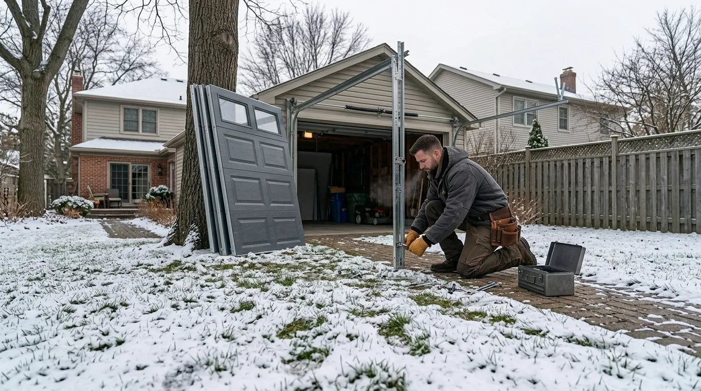 Garage door service in Canton, MI