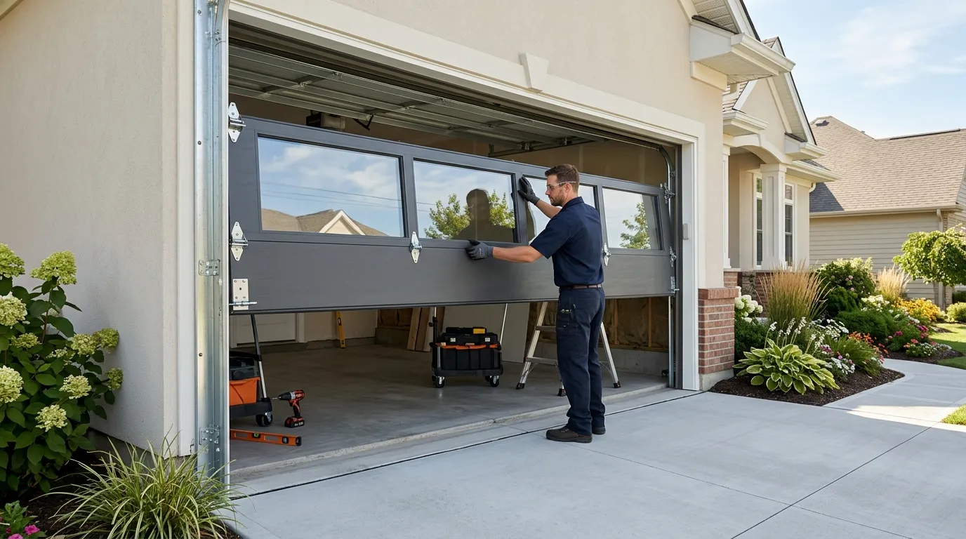 Garage door service in Canton, MI