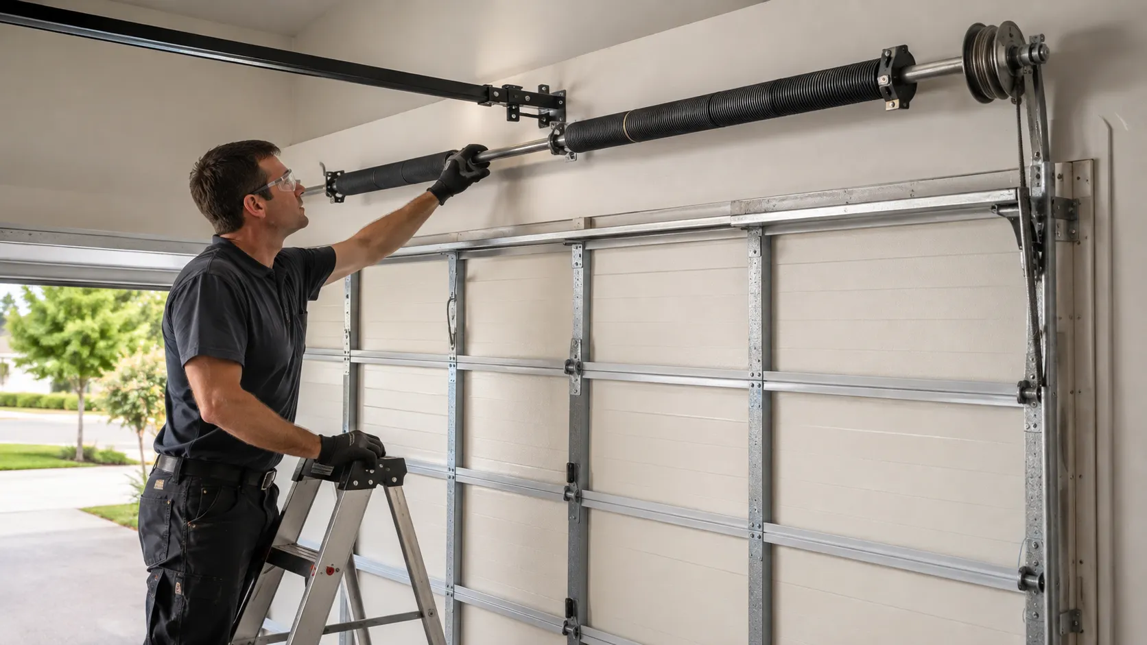 Garage door service in Canton, MI